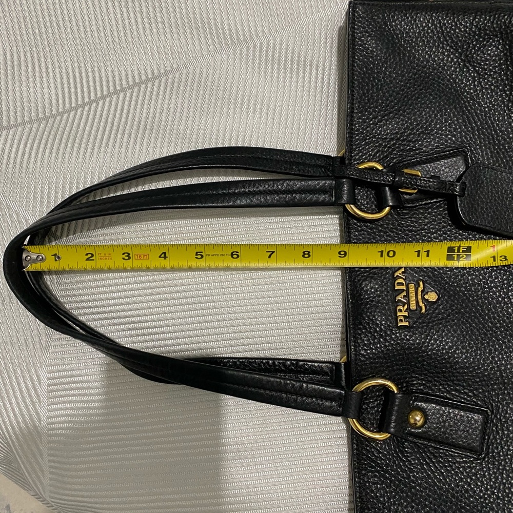 Prada black leather bag - Picture 9 of 12